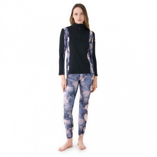Damskie legginsy treningowe Roxy Daybreak - niebieskie ze sklepu Sportstylestory.com w kategorii Spodnie damskie - zdjęcie 177895648
