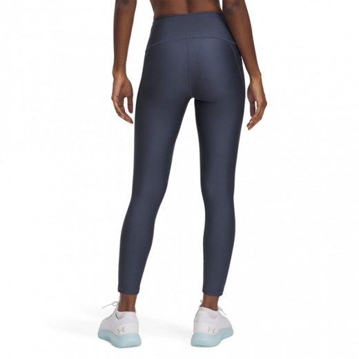 Damskie legginsy treningowe Under Armour Tech Hi Ankle Leg - szare ze sklepu Sportstylestory.com w kategorii Spodnie damskie - zdjęcie 177895659