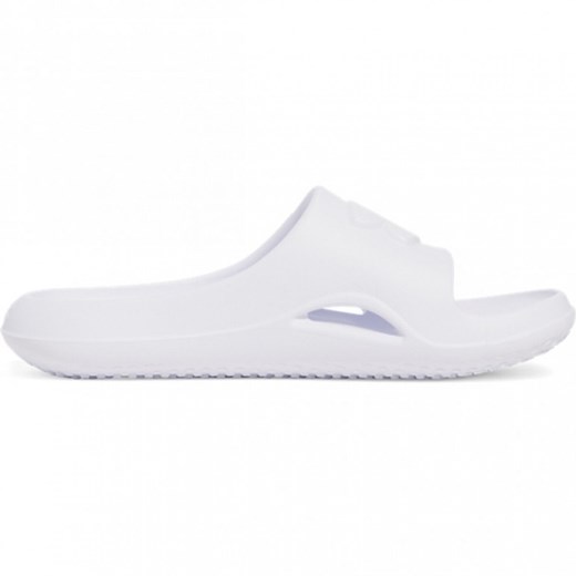 Damskie klapki Under Armour UA W Locker V SL - białe ze sklepu Sportstylestory.com w kategorii Klapki damskie - zdjęcie 177895825