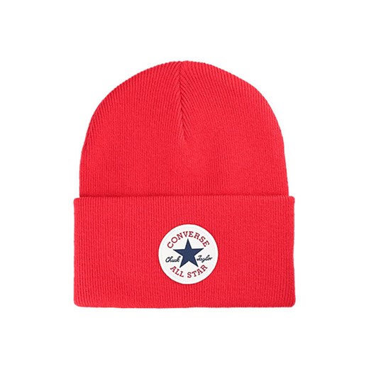 Czapka zimowa uniseks Converse Chuck Taylor All Star Patch Beanie - czerwona Converse Sportstylestory.com