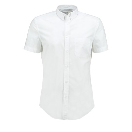 Pier One REGULAR FIT Koszula white zalando szary abstrakcyjne wzory
