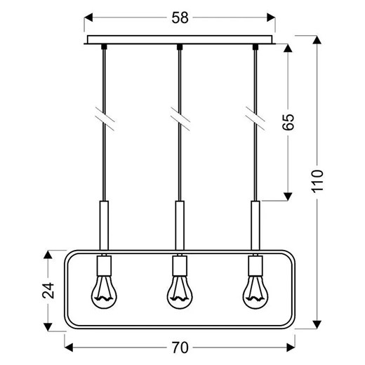 Lampa wisząca Lumes