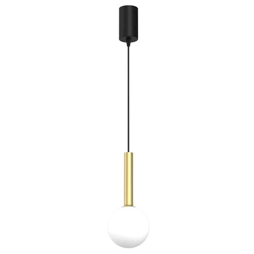 Pojedyncza czarna lampa wisząca loft P5-G68 ze sklepu Edinos.pl w kategorii Lampy wiszące - zdjęcie 177899036