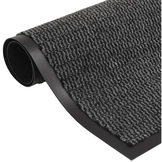 Antracytowa prostokątna wycieraczka 60 x 90 cm B3-A58 ze sklepu Edinos.pl w kategorii Dom - zdjęcie 177899298