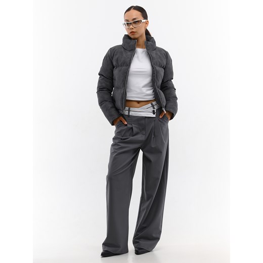 GATE Kurtka zimowa pikowana ze skóry ekologicznej 34 Gate 42 promocyjna cena gateshop