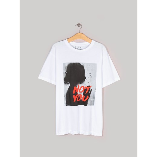 GATE Bawełniana koszulka z nadrukiem S ze sklepu gateshop w kategorii T-shirty męskie - zdjęcie 177900236
