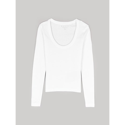 GATE Klasyczna koszulka z długim rękawem 34 ze sklepu gateshop w kategorii Bluzki damskie - zdjęcie 177901359