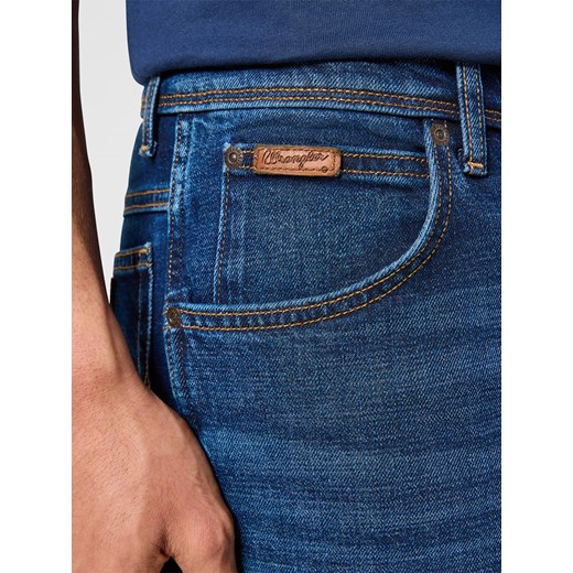 Jeansy męskie Wrangler z elastanu 