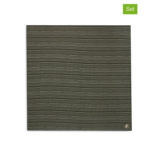 Jollein Chustki muślinowe (2 szt.) w kolorze zielonym do odbijania - 115 x 115 cm ze sklepu Limango Polska w kategorii Odzież dla niemowląt - zdjęcie 177908006