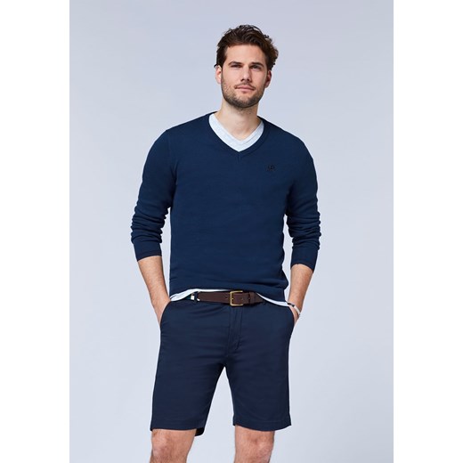 Polo Sylt Sweter w kolorze granatowym ze sklepu Limango Polska w kategorii Swetry męskie - zdjęcie 177909306