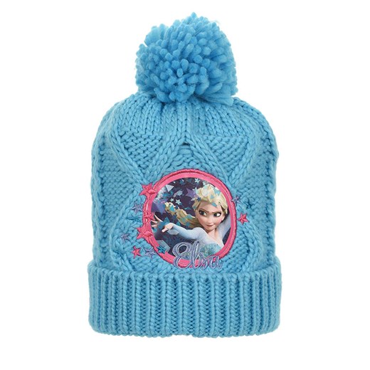 Disney Frozen Czapka &quot;Kraina Lodu&quot; w kolorze błękitnym ze sklepu Limango Polska w kategorii Czapki dziecięce - zdjęcie 177910025