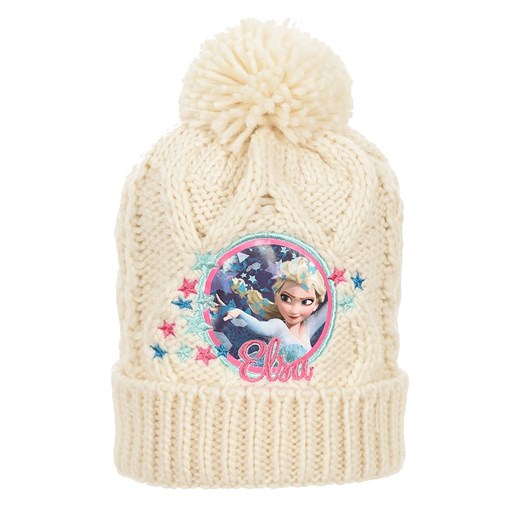 Disney Frozen Czapka &quot;Kraina Lodu&quot; w kolorze kremowym ze sklepu Limango Polska w kategorii Czapki dziecięce - zdjęcie 177910026