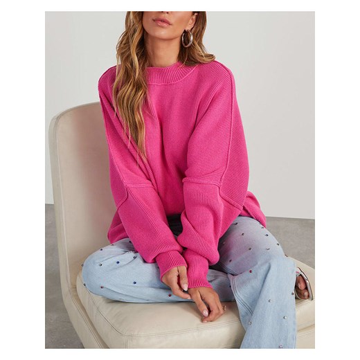 LA Angels Sweter w kolorze różowym La Angels M promocyjna cena Limango Polska