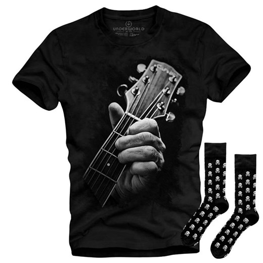 Zestaw koszulka i skarpety Underworld Guitar / Skulls ze sklepu morillo w kategorii T-shirty męskie - zdjęcie 177910158