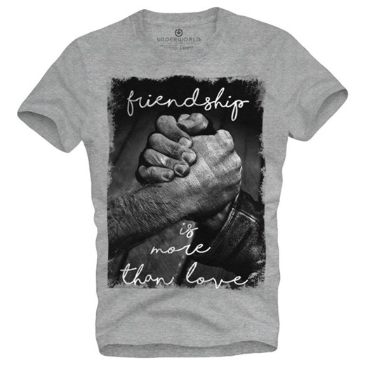 T-shirt męski UNDERWORLD Friendship is more... ze sklepu morillo w kategorii T-shirty męskie - zdjęcie 177910399