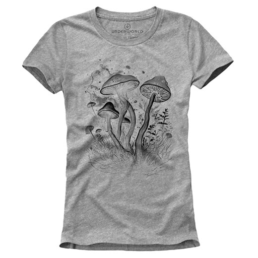 T-shirt damski UNDERWORLD Mushrooms ze sklepu morillo w kategorii Bluzki damskie - zdjęcie 177910479
