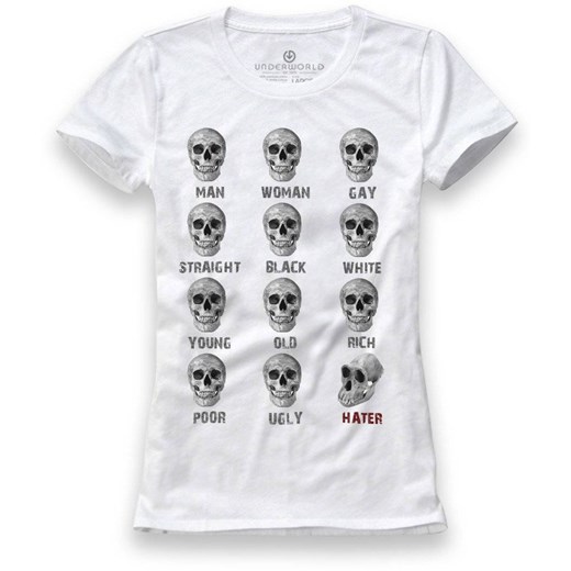 T-shirt damski UNDERWORLD Hater ze sklepu morillo w kategorii Bluzki damskie - zdjęcie 177910579