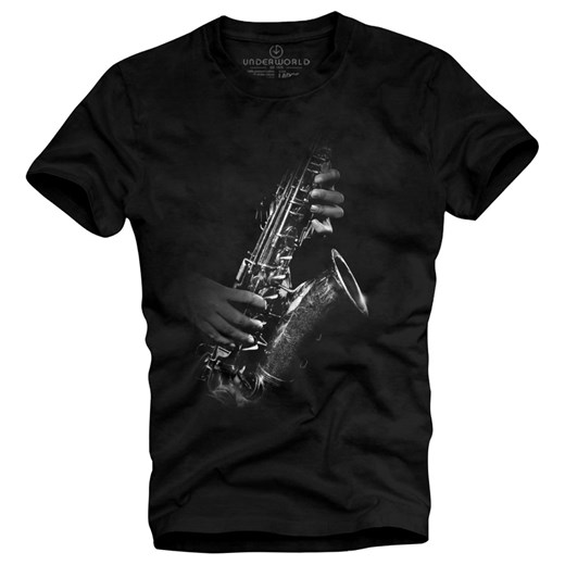 T-shirt męski UNDERWORLD Saxophone ze sklepu morillo w kategorii T-shirty męskie - zdjęcie 177910599