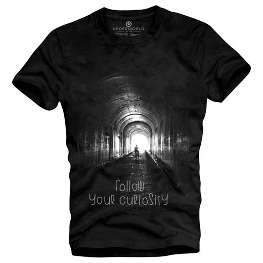 T-shirt męski UNDERWORLD Follow your curiosity ze sklepu morillo w kategorii T-shirty męskie - zdjęcie 177910786