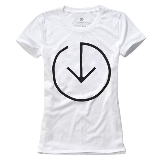 T-shirt damski UNDERWORLD Logo biały ze sklepu morillo w kategorii Bluzki damskie - zdjęcie 177910856