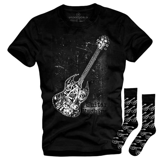 Zestaw koszulka i skarpety Underworld Guitar Machine ze sklepu morillo w kategorii T-shirty męskie - zdjęcie 177910959