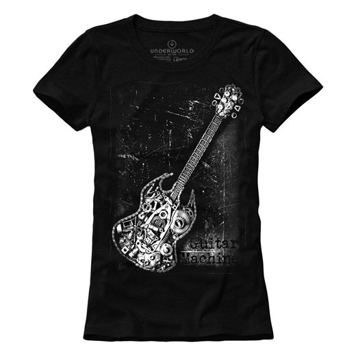 T-shirt damski UNDERWORLD Guitar machine ze sklepu morillo w kategorii Bluzki damskie - zdjęcie 177910988