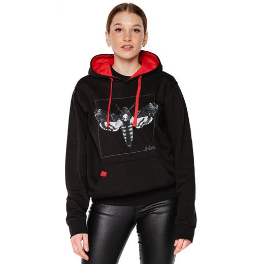Bluza kangurka UNDERWORLD unisex Night Butterfly ze sklepu morillo w kategorii Bluzy damskie - zdjęcie 177911356