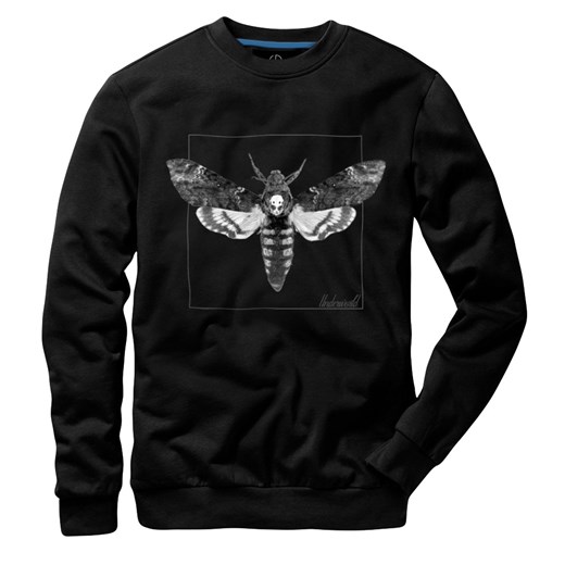 Bluza marki UNDERWORLD unisex Night Butterfly ze sklepu morillo w kategorii Bluzy męskie - zdjęcie 177911465