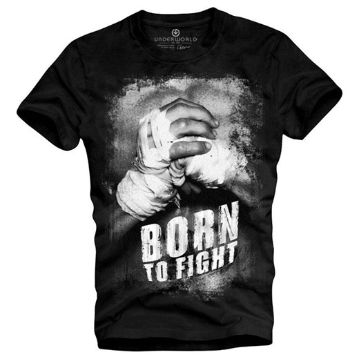 T-shirt męski UNDERWORLD Born to fight ze sklepu morillo w kategorii T-shirty męskie - zdjęcie 177911676