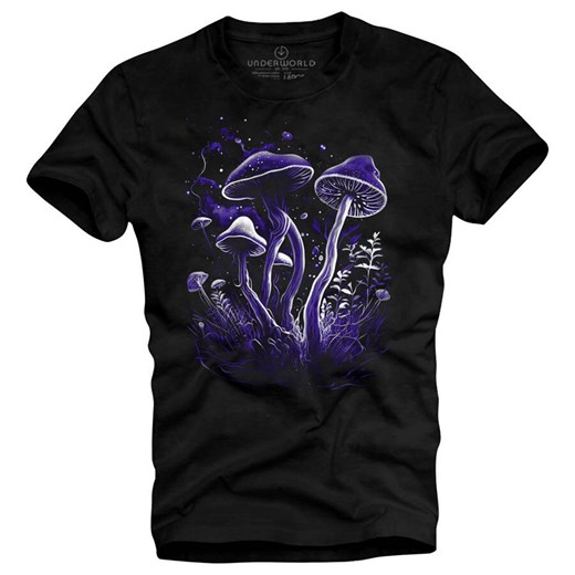 T-shirt męski UNDERWORLD Mushrooms ze sklepu morillo w kategorii T-shirty męskie - zdjęcie 177911687