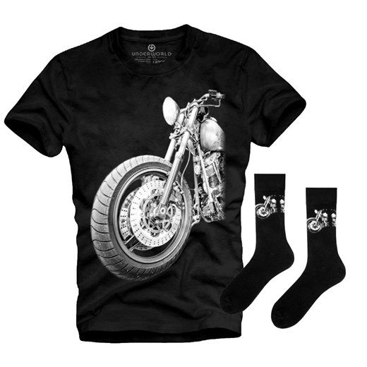 Zestaw koszulka i skarpety Underworld Motor ze sklepu morillo w kategorii T-shirty męskie - zdjęcie 177911747