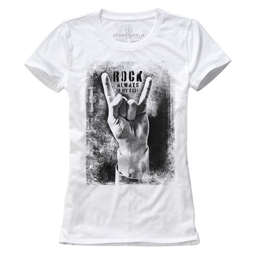 T-shirt damski UNDERWORLD Rock always in my soul ze sklepu morillo w kategorii Bluzki damskie - zdjęcie 177911777