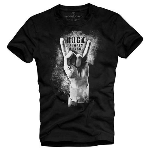 T-shirt męski UNDERWORLD Rock always in my soul ze sklepu morillo w kategorii T-shirty męskie - zdjęcie 177912046
