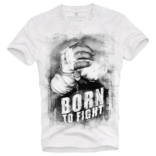 T-shirt męski UNDERWORLD Born to fight ze sklepu morillo w kategorii T-shirty męskie - zdjęcie 177912305