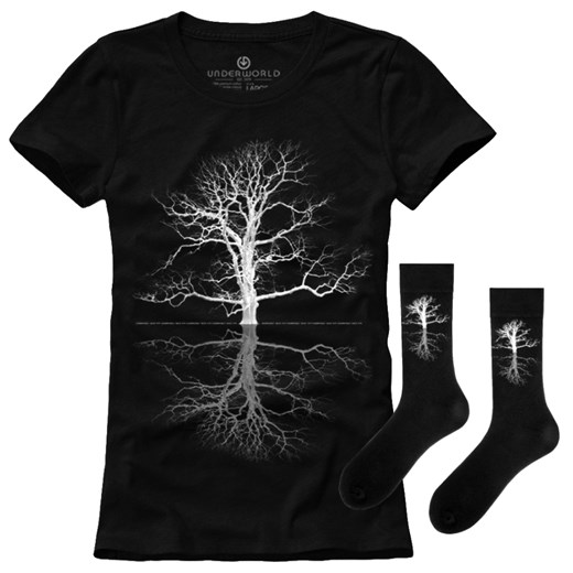 Zestaw koszulka i skarpety Underworld Tree ze sklepu morillo w kategorii T-shirty męskie - zdjęcie 177912345