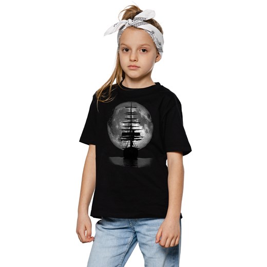 T-shirt dziecięcy UNDERWORLD Ship czarny ze sklepu morillo w kategorii Bluzki dziewczęce - zdjęcie 177912365