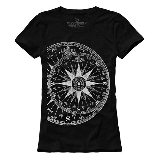 T-shirt damski UNDERWORLD Compass ze sklepu morillo w kategorii Bluzki damskie - zdjęcie 177912509