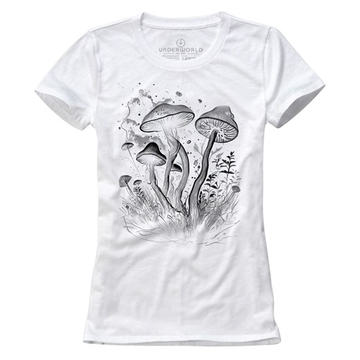 T-shirt damski UNDERWORLD Mushrooms ze sklepu morillo w kategorii Bluzki damskie - zdjęcie 177912798