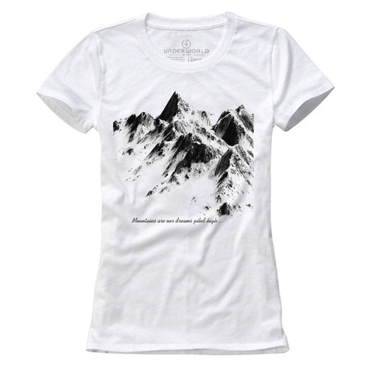 T-shirt damski UNDERWORLD Mountains ze sklepu morillo w kategorii Bluzki damskie - zdjęcie 177913189