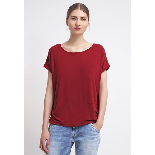 Zalando Essentials Tshirt basic dark red zalando czerwony Bluzki z krótkim rękawem
