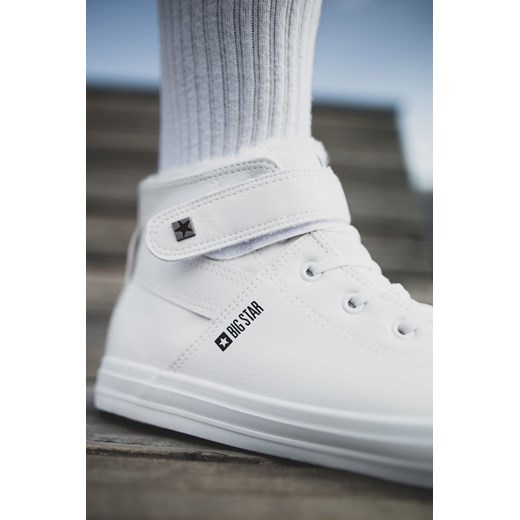 Trampki Męskie Big Star Ocieplane Białe Y174024FW 44 okazyjna cena ZAZOO