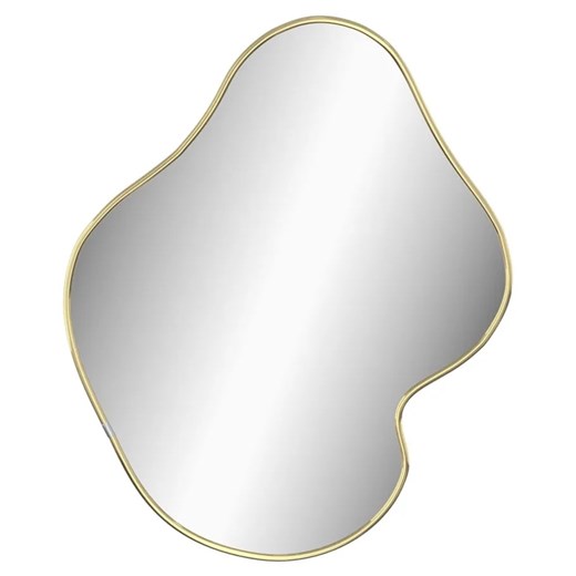 Wiszące lustro ścienne złote 50x40 cm - BLACK/GOLD 3X ze sklepu Edinos.pl w kategorii Lustra - zdjęcie 177939516