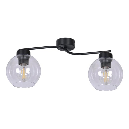 Podwójna lampa sufitowa z przezroczystymi kloszami - A796 R0-S33 ze sklepu Edinos.pl w kategorii Lampy sufitowe - zdjęcie 177939575