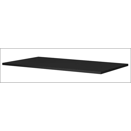 Czarny gładki blat do szafek łazienkowych 140 cm - Nessia 14X Elior One Size Edinos.pl