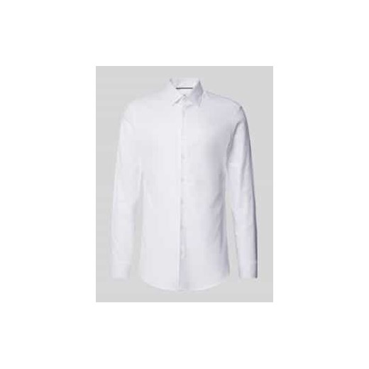 Koszula biznesowa o kroju Super Slim Fit z kołnierzykiem typu kent ze sklepu Peek&Cloppenburg  w kategorii Koszule męskie - zdjęcie 177942697
