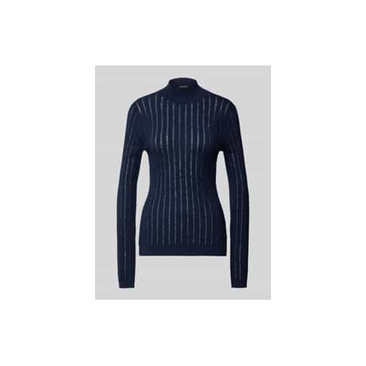 Sweter z dzianiny z fakturowanym wzorem ze sklepu Peek&Cloppenburg  w kategorii Swetry damskie - zdjęcie 177942737