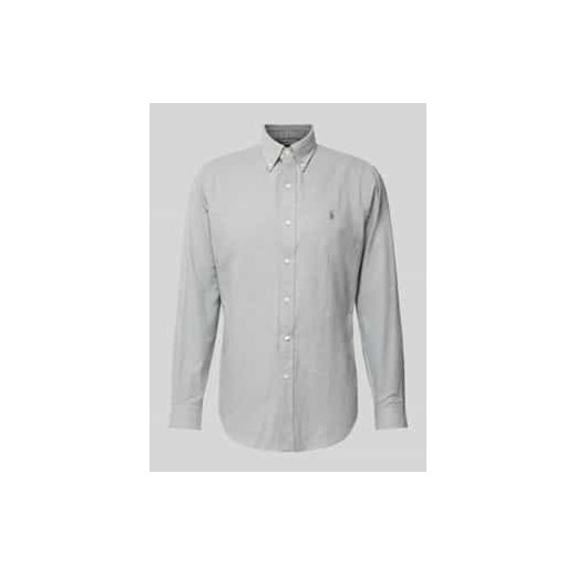 Koszula casualowa o kroju custom fit z kołnierzykiem typu button down ze sklepu Peek&Cloppenburg  w kategorii Koszule męskie - zdjęcie 177943229