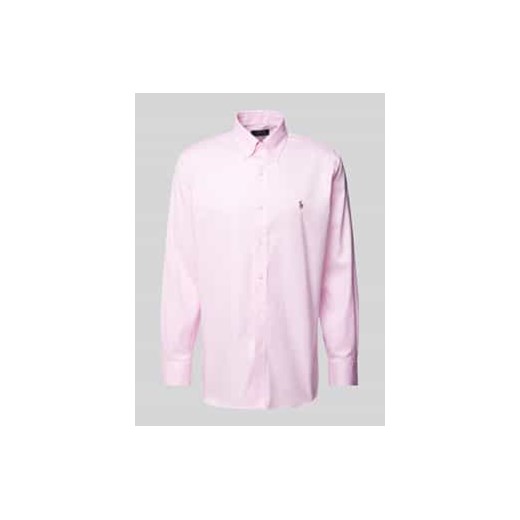 Koszula biznesowa o kroju custom fit z kołnierzykiem typu button down ze sklepu Peek&Cloppenburg  w kategorii Koszule męskie - zdjęcie 177943557