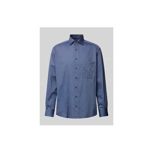 Koszula biznesowa o kroju comfort fit z kołnierzykiem typu kent ze sklepu Peek&Cloppenburg  w kategorii Koszule męskie - zdjęcie 177943657