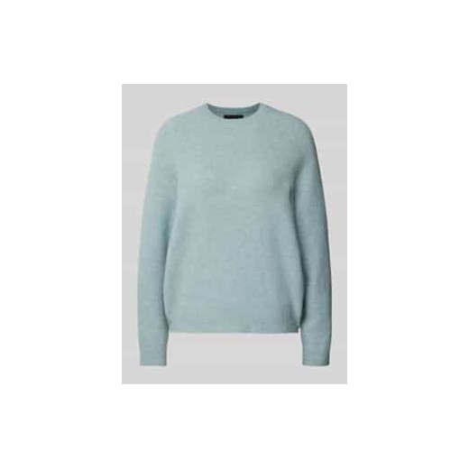 Sweter z dzianiny z prążkowanymi wykończeniami model ‘PEMIRI’ ze sklepu Peek&Cloppenburg  w kategorii Swetry damskie - zdjęcie 177943886